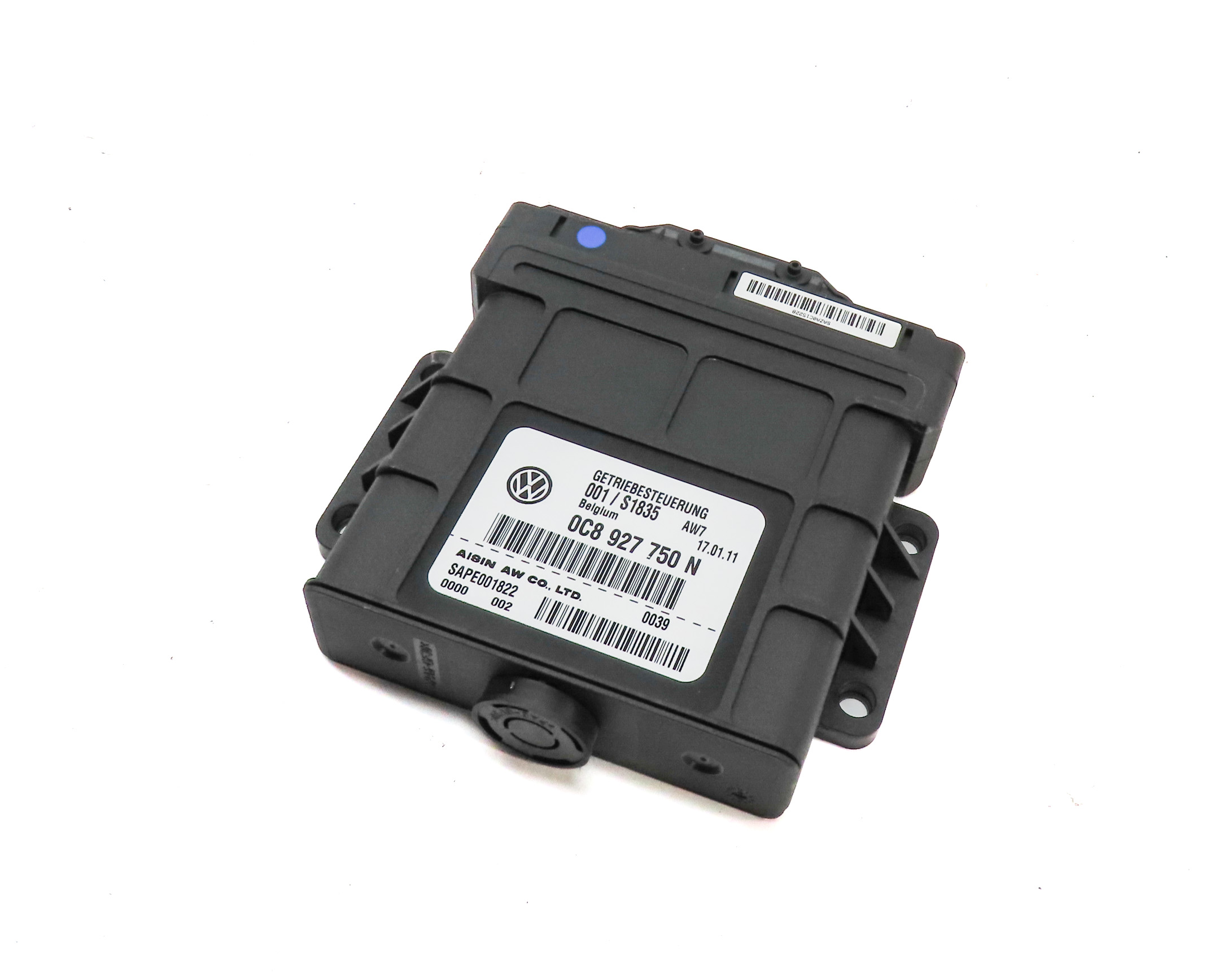 2011-2012 AUDI Q7 (4L) AUTO AUTOMATIC TRANSMISSION CONTROL MODULE COMPUTER — exact item pictured